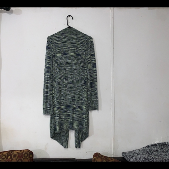 🎃- Anthropologie Stacia sz S Bamboo. (Lyocell) Cotton Blend Long Line Cardigan - Picture 2 of 10